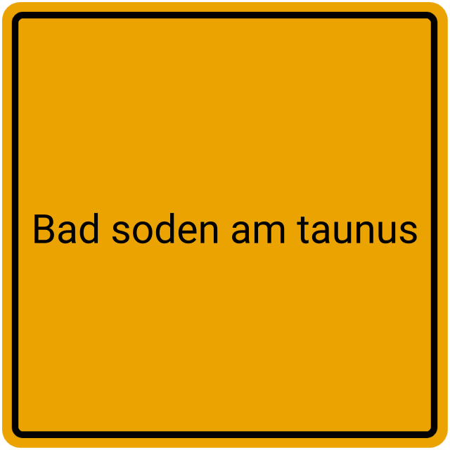 Meldebestätigung Bad Soden am Taunus